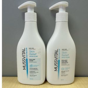 MUSSVITAL Dermactive SKIN RELIEF Bath Gel 250ml Exp:11-2027/ Body Lotion 250ml Exp:05-2027